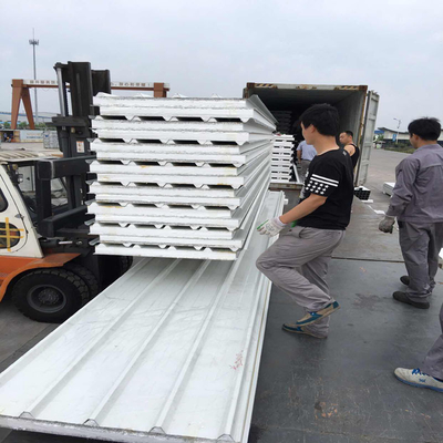 Thermal Insulation Cold Room Using Polyurethane Sandwich Roof Panels PU Panel Sandwich